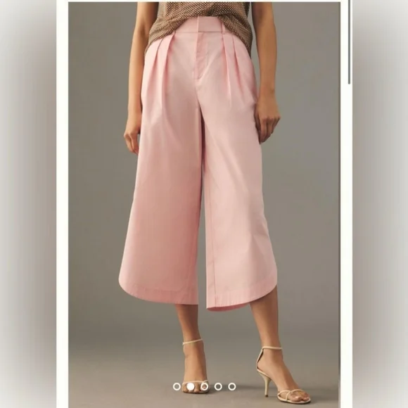 Anthropologie Mare Mare Curved-hem Chino Pants XL - Picture 5 of 7